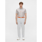 Lindeberg Polo Tour Tech Regular Fit gris orange - Golf ProShop Demo