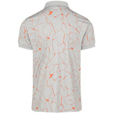 Lindeberg Polo Tour Tech Regular Fit gris orange - Golf ProShop Demo
