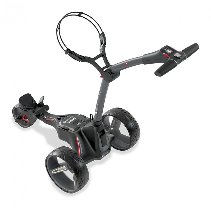 MotoCaddy Chariot Electrique New M1 Batterie Lithium avec accessoire offert - Golf ProShop Demo