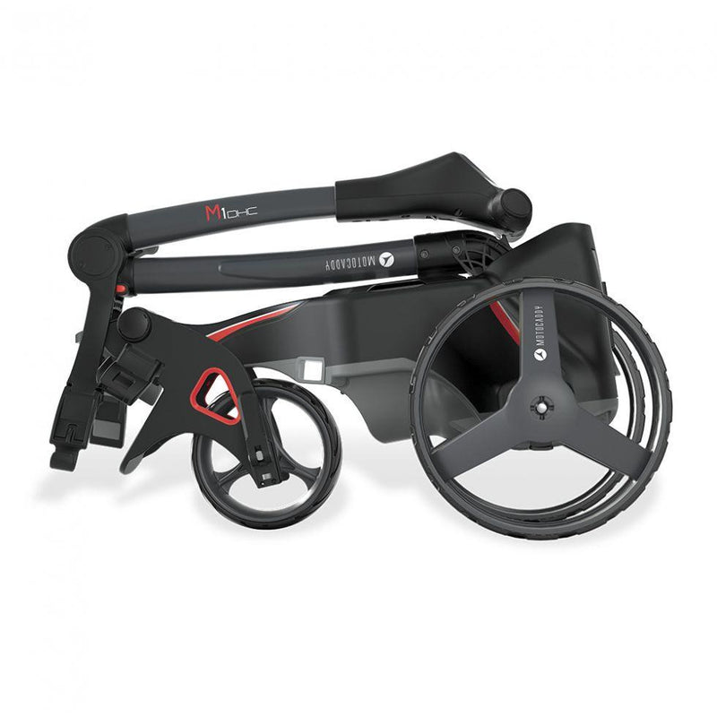 MotoCaddy Chariot Electrique New M1 DHC Lithium avec accessoire offert - Golf ProShop Demo
