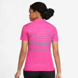 Nike Golf polo lady Dri fit Stripe Fuschia Nike