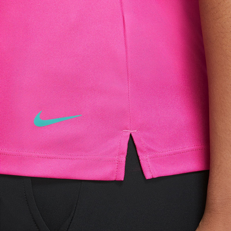Nike Golf polo lady Dri fit Stripe Fuschia Nike