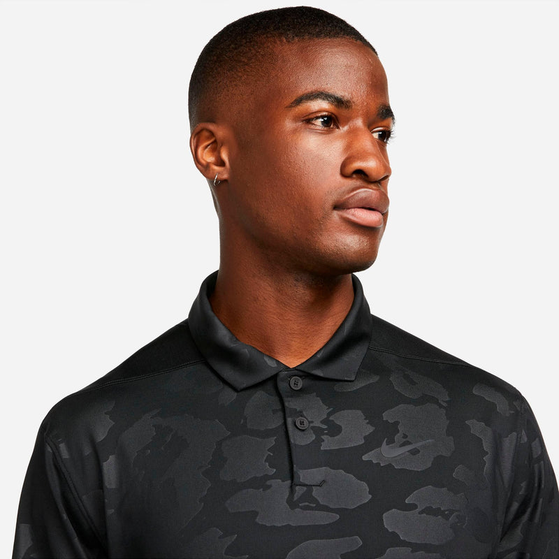 NIKE POLO DRI FIT BLACK - Golf ProShop Demo