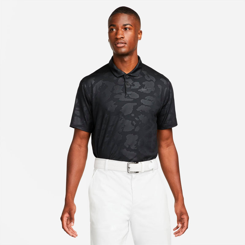 NIKE POLO DRI FIT BLACK - Golf ProShop Demo