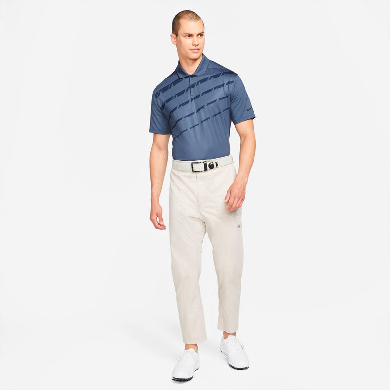 NIKE POLO DRI-FIT Bleu/NOIR - Golf ProShop Demo