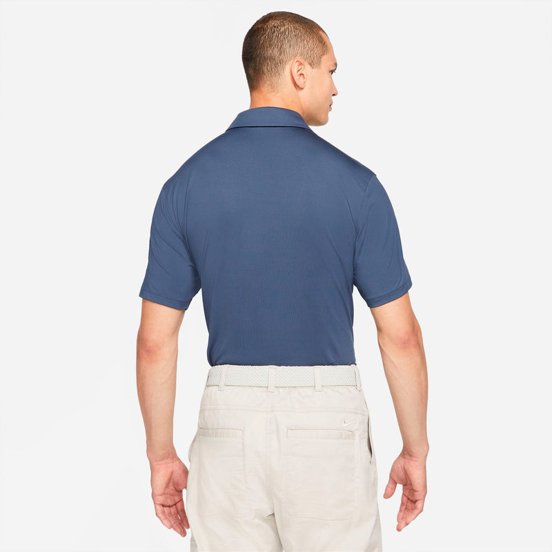 NIKE POLO DRI-FIT Bleu/NOIR - Golf ProShop Demo