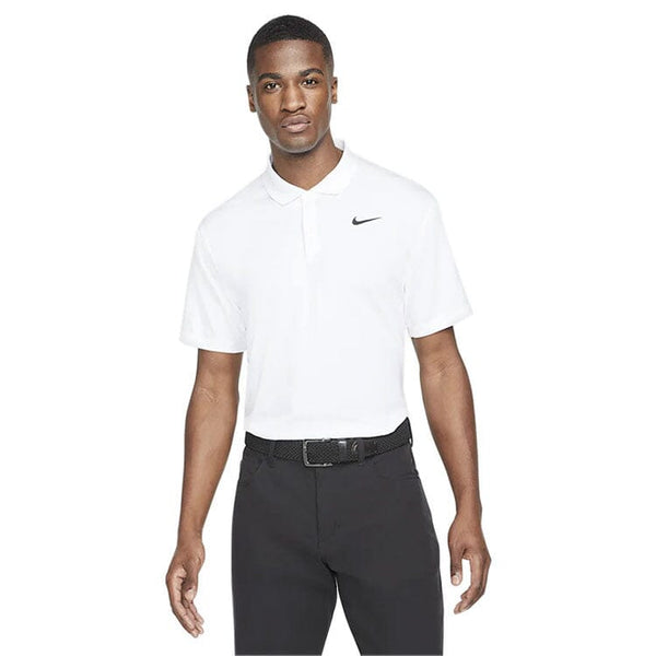 NIKE POLO DRI FIT VICTORY BLANC Polos homme Nike