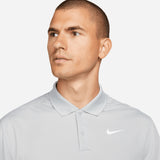 Nike Polo Homme manche longue Gris Polos homme Nike