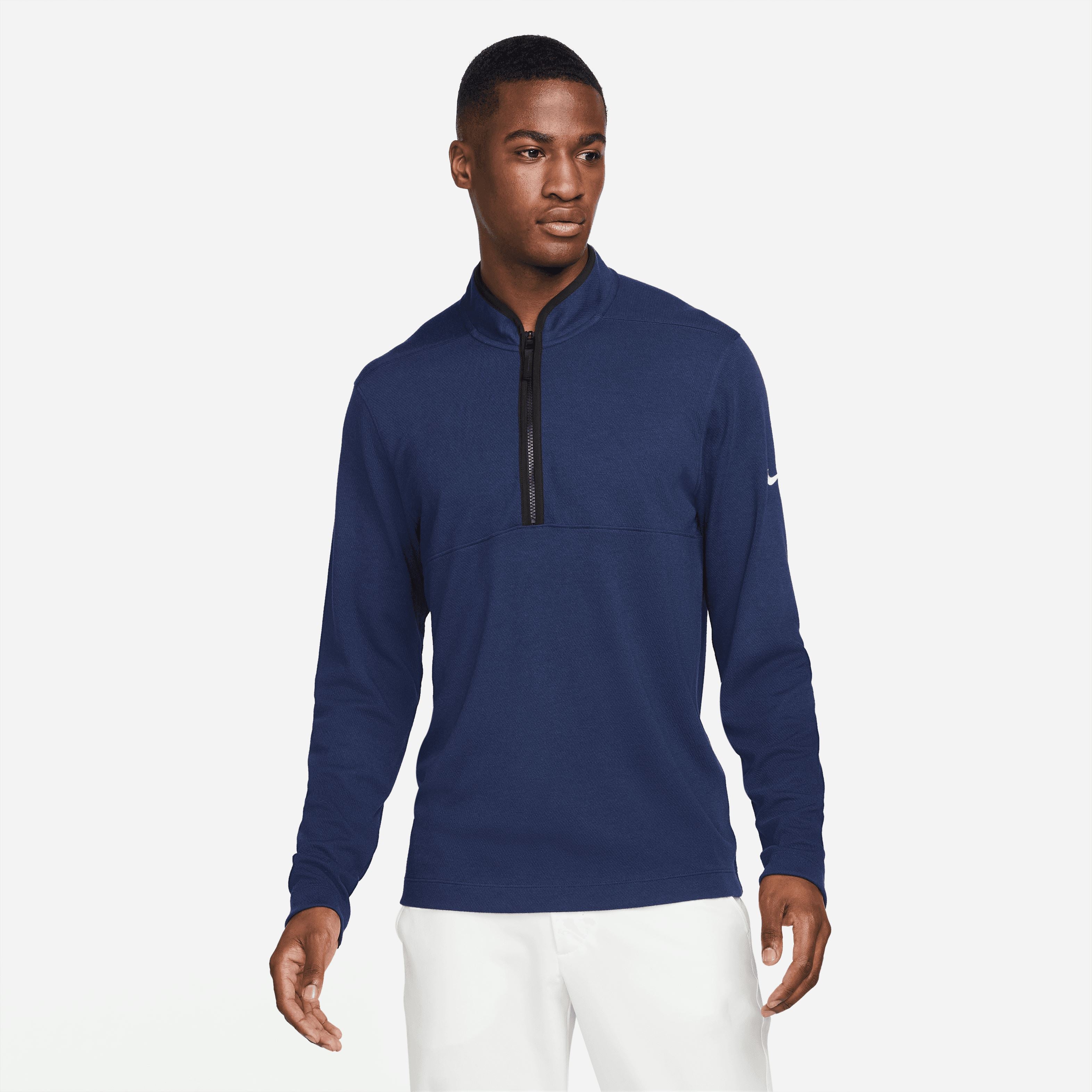 Nike Pull Full Zip Bleu