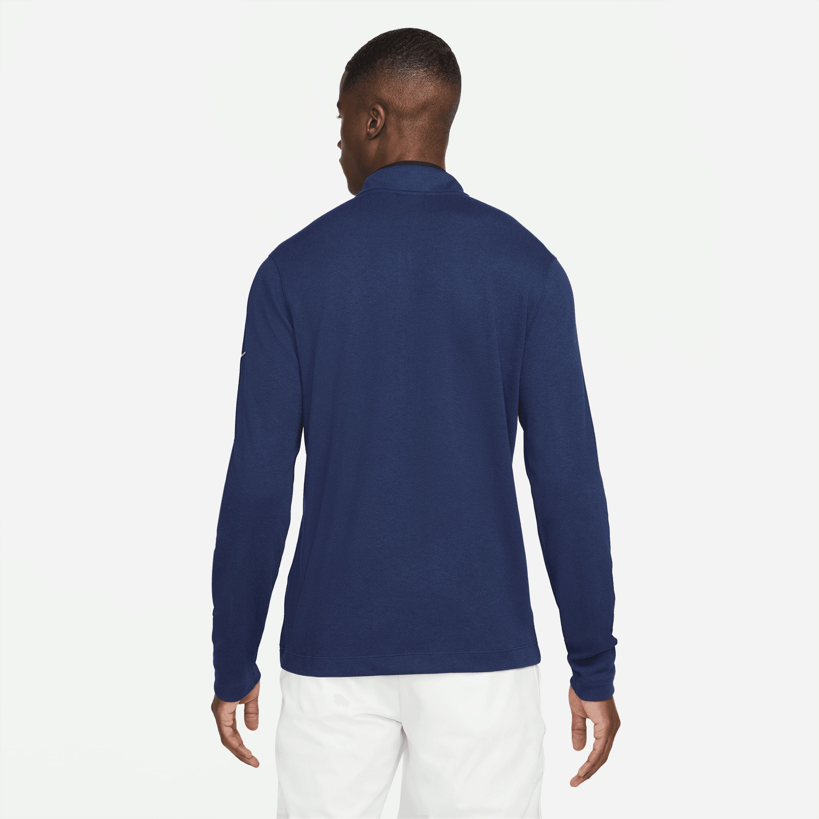Nike Pull Full Zip Bleu