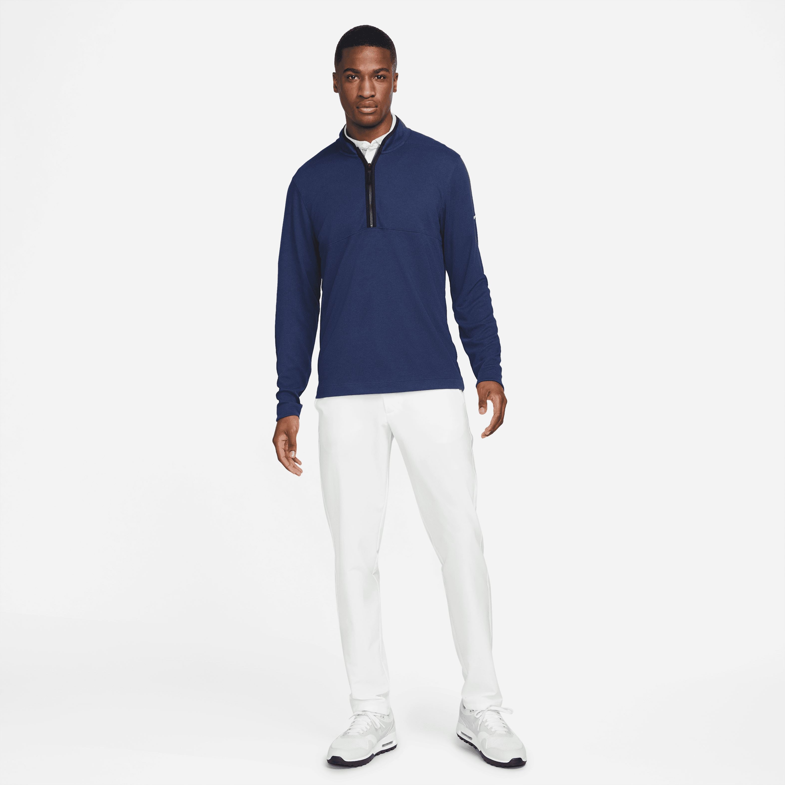 Nike Pull Full Zip Bleu