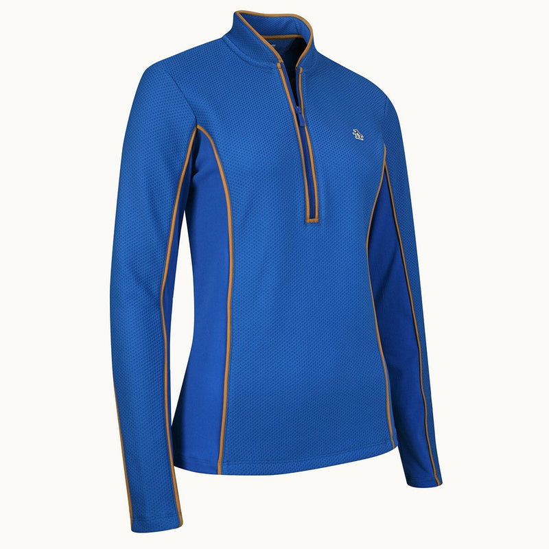 Original Penguin 1/4 zip Midweight Bleu Original Penguin