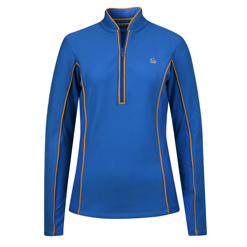 Original Penguin 1/4 zip Midweight Bleu Original Penguin