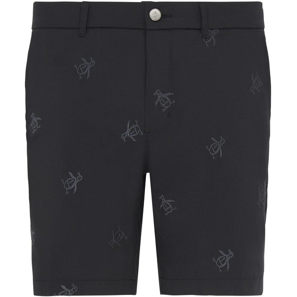 Original Penguin Bermudas Space Dye imprimé Penguin Noir Original Penguin