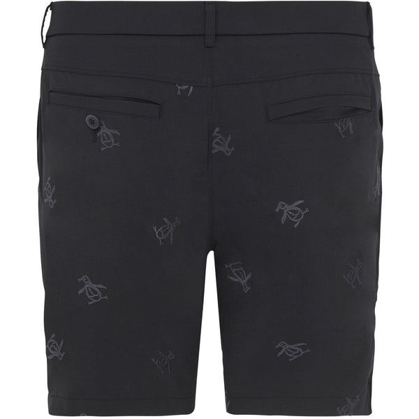 Original Penguin Bermudas Space Dye imprimé Penguin Noir Original Penguin