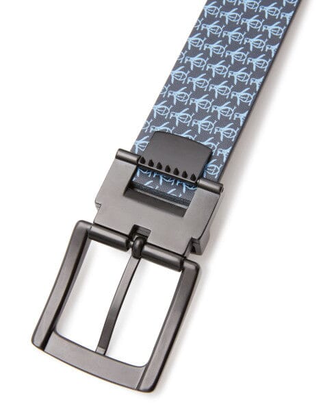 Original Penguin Ceinture Reversible Motif Penguin Bleu