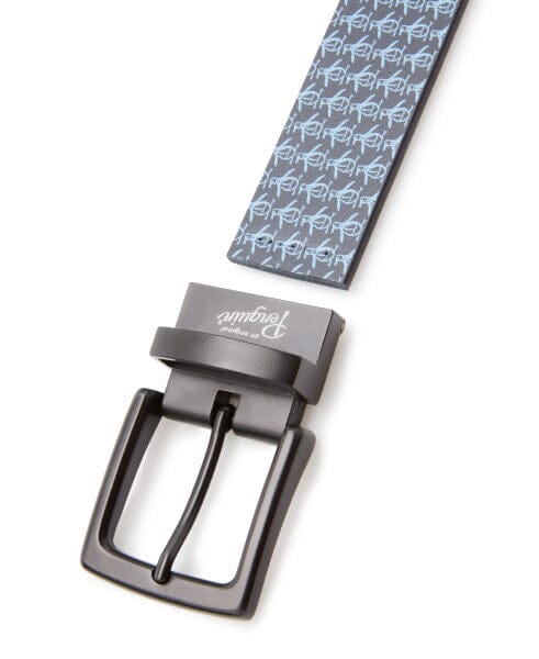Original Penguin Ceinture Reversible Motif Penguin Bleu