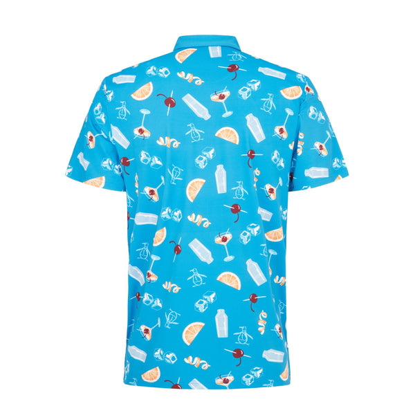 Original Penguin Polo Motif Cocktail Bleu Original Penguin