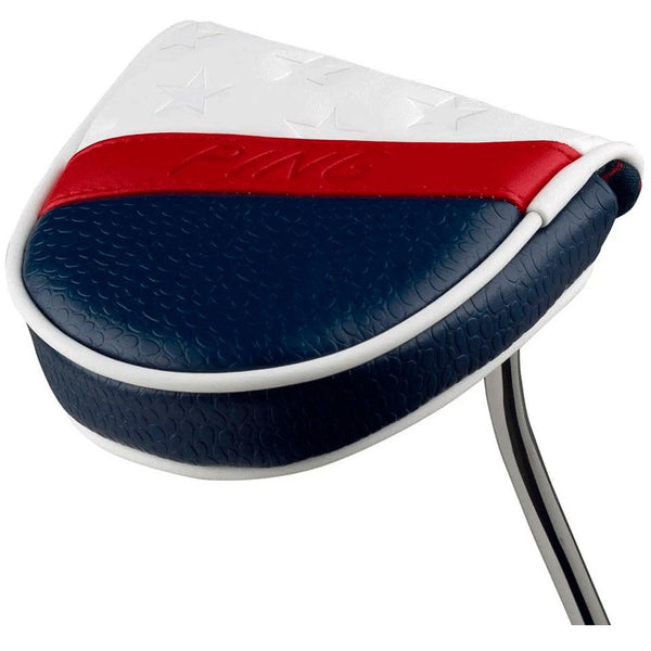 Ping Headcover Putter STARS STRIPE Mallet Putter NAVY - Golf ProShop Demo