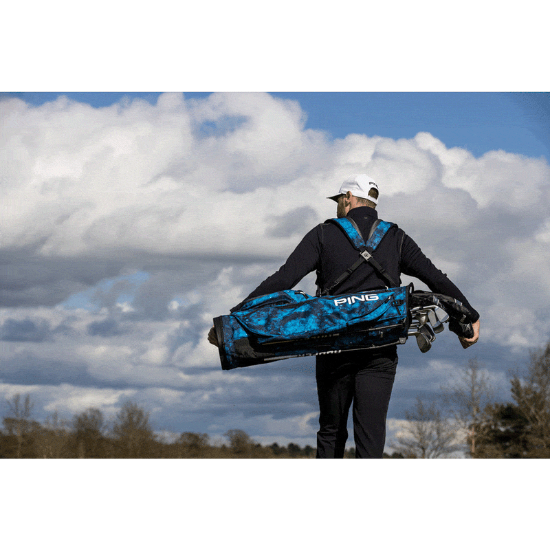 Ping Sac de golf Hoofer Lite Midnight blue Sacs trépied Ping