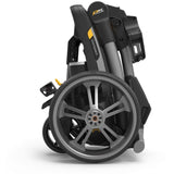 POWAKADDY COMPACT CT6 ELECTRIC TROLLEY COULEUR GUNMETAL - Golf ProShop Demo