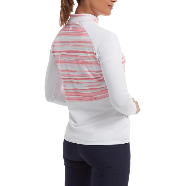 Pullover 1/2-Zip en jersey aquarelle Hauts FootJoy