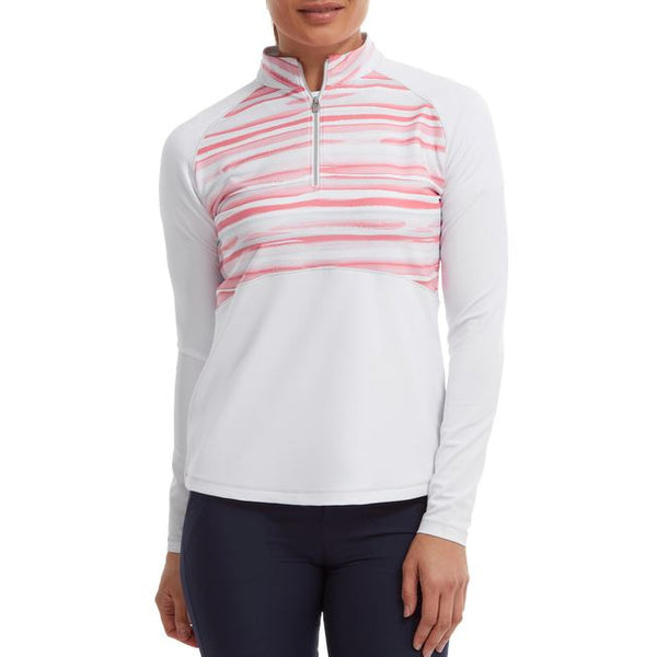 Pullover 1/2-Zip en jersey aquarelle Hauts FootJoy