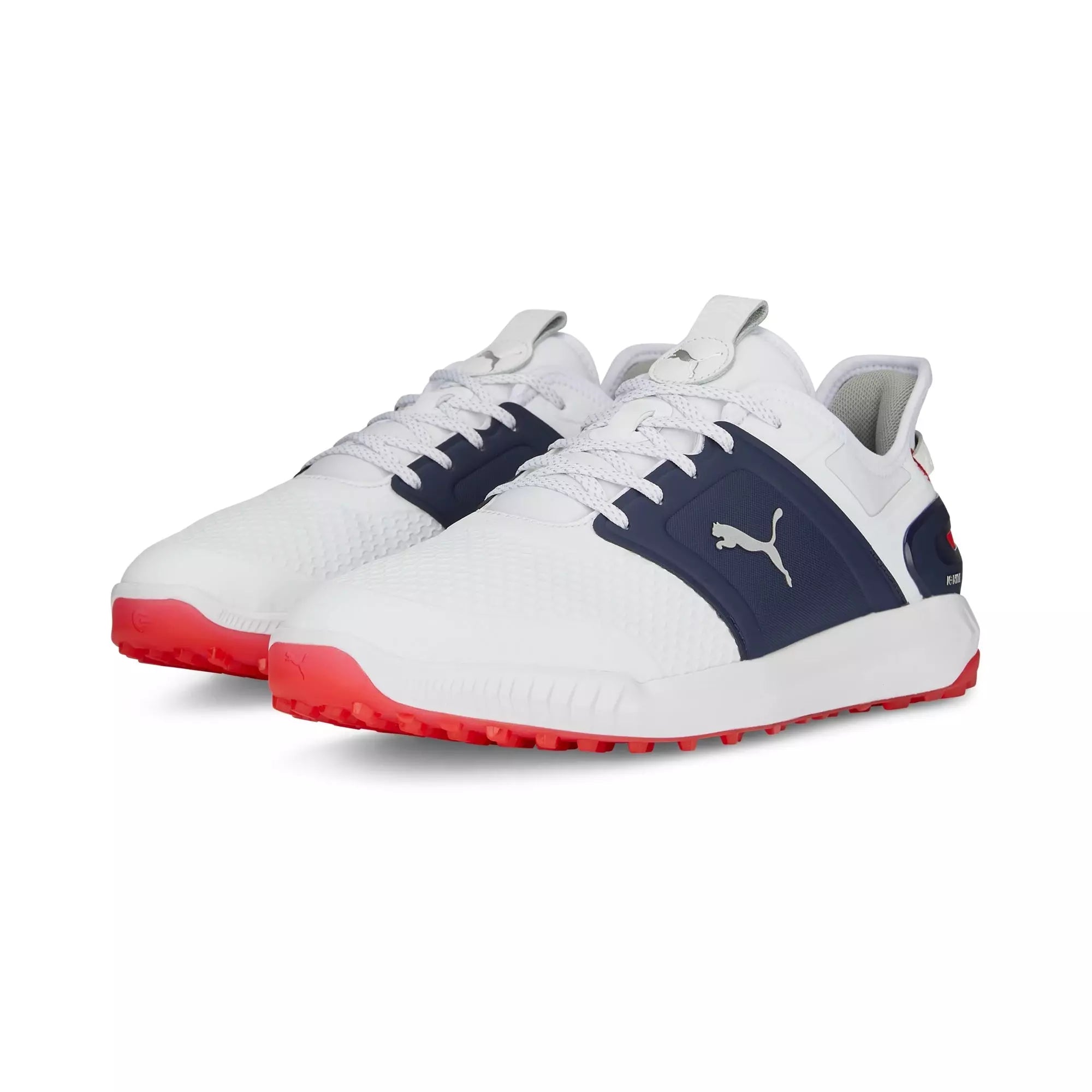 Puma 2023 Chaussures de Golf Ignite Elevate Blanc Bleu