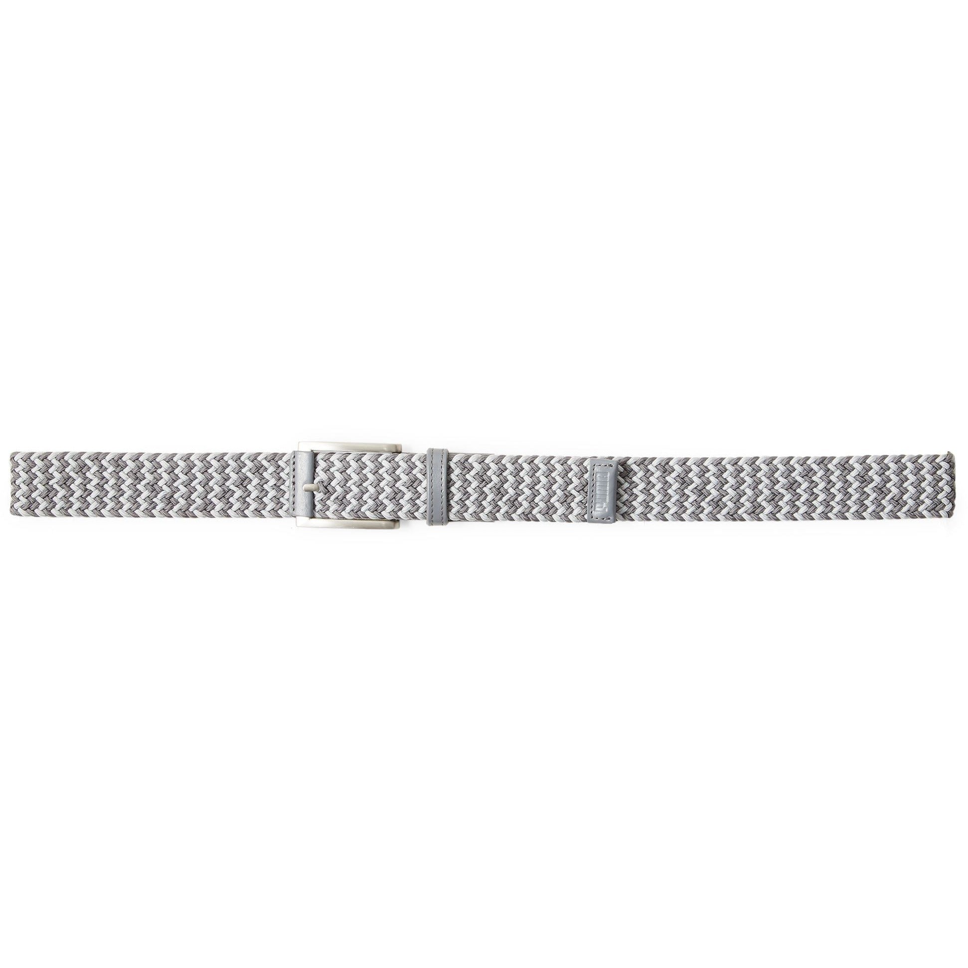 PUMA Ceinture Tréssée Grise