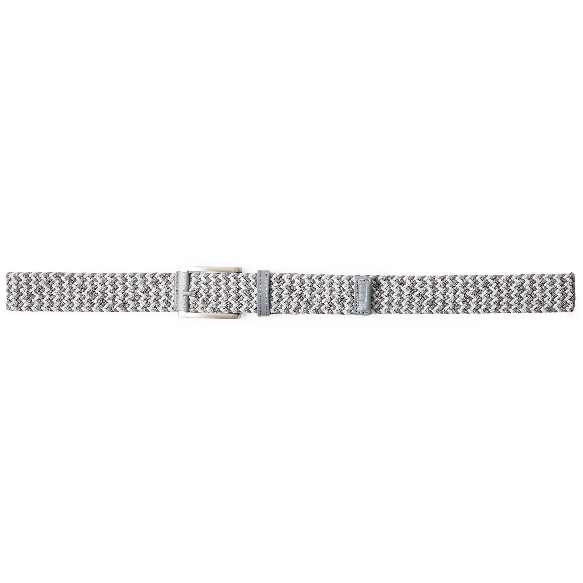 PUMA Ceinture Tréssée Grise