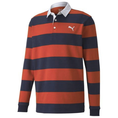 PUMA POLO RUGBY BRIDGES PUREED PUMPKIN - Golf ProShop Demo