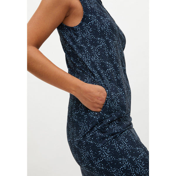 Rohnisch robe Rumi Dress Navy Space dot Rohnisch