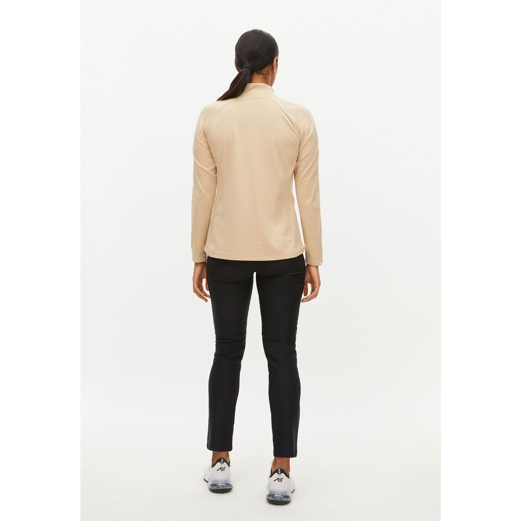 Röhnisch Serena sweat half zip, Safari