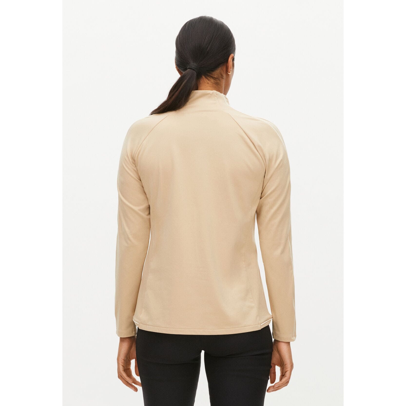 Röhnisch Serena sweat half zip, Safari