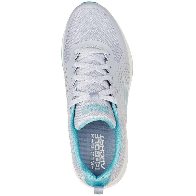 Skechers Chaussure de Golf Femme GoGolf Elite 5 Sport Gris Bleu Chaussures femme Skechers