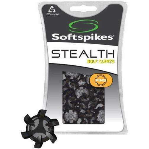 SOFTSPIKES CRAMPONS  PINS BLACK SILVER - Golf ProShop Demo