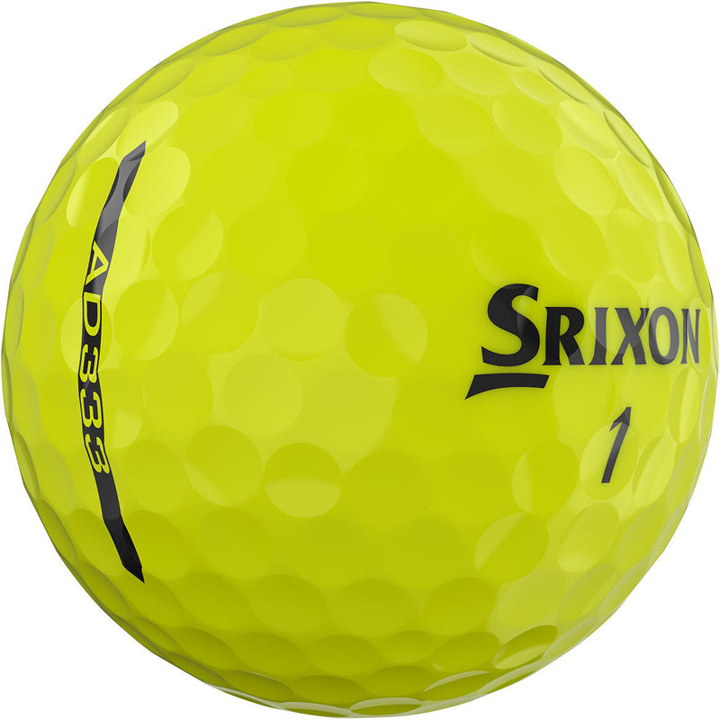 Srixon Balles AD333 Pure Yellow (boite de 12) - Golf ProShop Demo