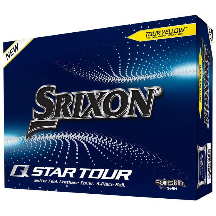 Srixon Balles Q-Star Tour3 yellow (Boite de 1 douzaine) Balles Srixon