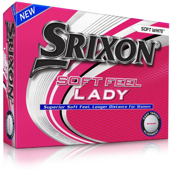 Srixon Balles soft feel Lady Blanche (Boite de 1 douzaine) Balles Srixon