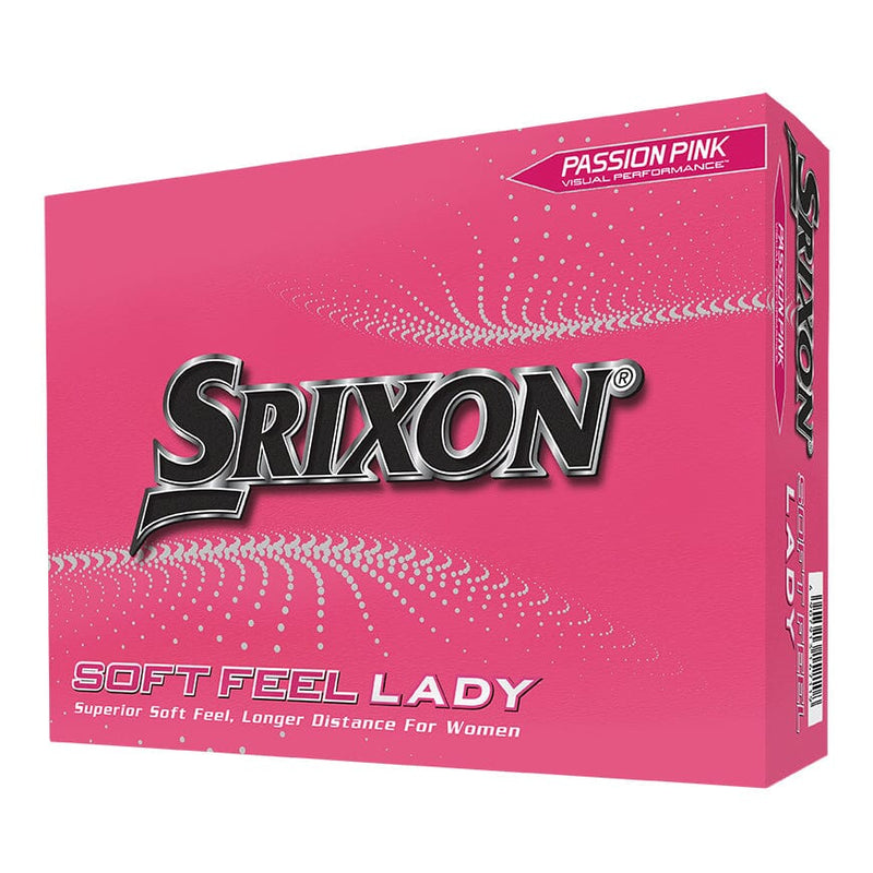 Srixon Balles soft feel Lady Passion PINK 2023 (boite de 12) Balles Srixon