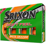 Srixon Balles soft feel Orange (Boite de 1 douzaine) Balles Srixon