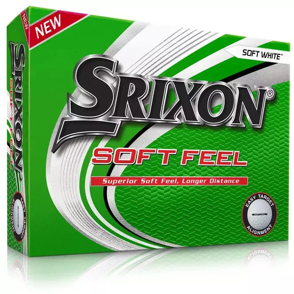 Srixon Balles soft feel White (1 pack de 3 douzaines) Balles Srixon