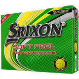Srixon Balles soft feel yellow (Boite de 1 douzaine) Balles Srixon