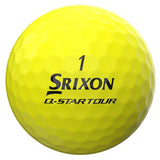 Srixon Q star Tour DIVIDE Jaune Orange Balles Srixon