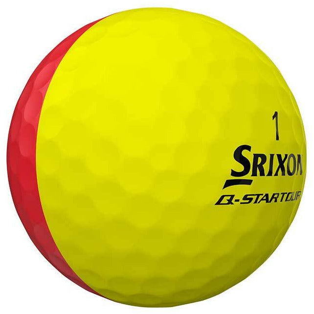 Srixon Q star Tour DIVIDE Jaune rouge - Golf ProShop Demo