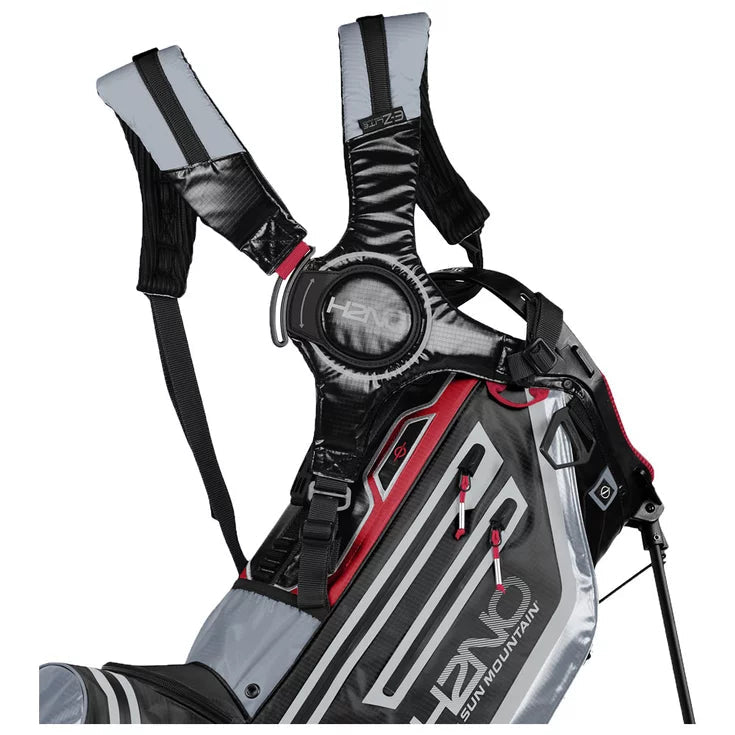 SUN MOUNTAIN Sac trépied série Sun Mountain H2NO Lite Stand 14 Black Nickel Bright red Sacs trépied Sun Mountain