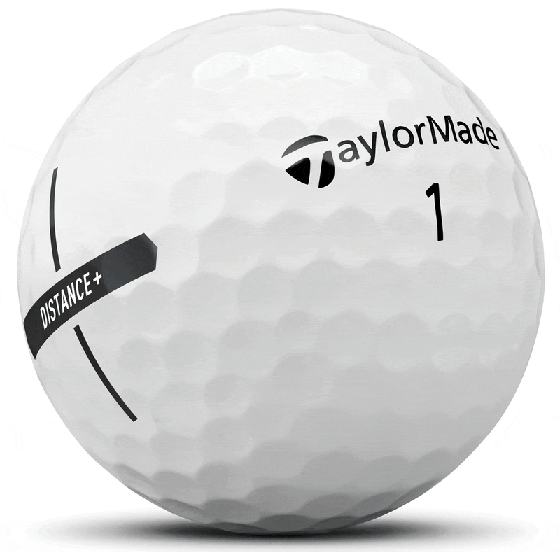 TaylorMade Balles Distance + (boite de 12 balles) - Golf ProShop Demo