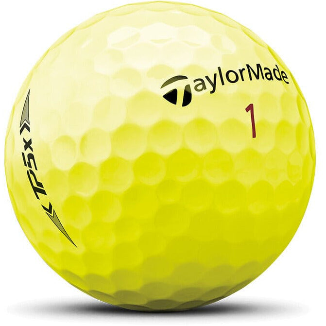 TaylorMade Balles NEW TP5X Yellow 2022 (boite de 12) Balles TaylorMade