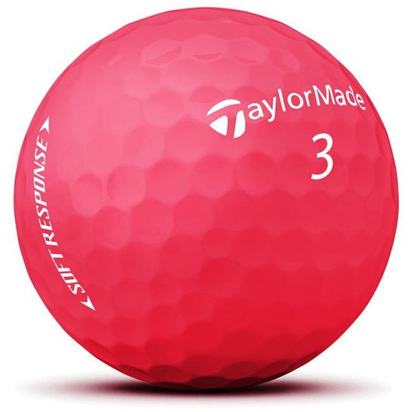 TaylorMade Balles Soft Response Rouge 2022 (boite de 12) - Golf ProShop Demo