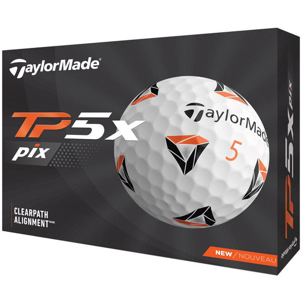 TaylorMade Balles TP5X pix (boite de 12) - Golf ProShop Demo